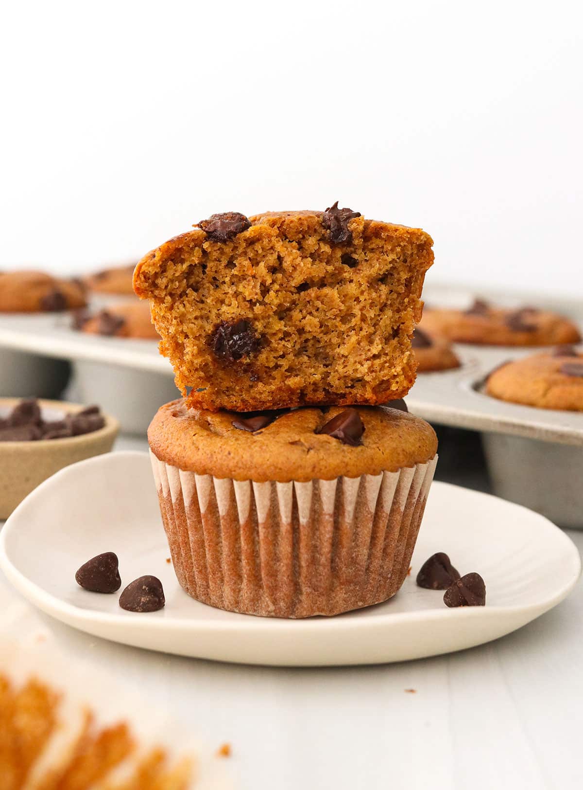 Moist Grain-Free Nut-Free Paleo Pumpkin Muffins Recipe